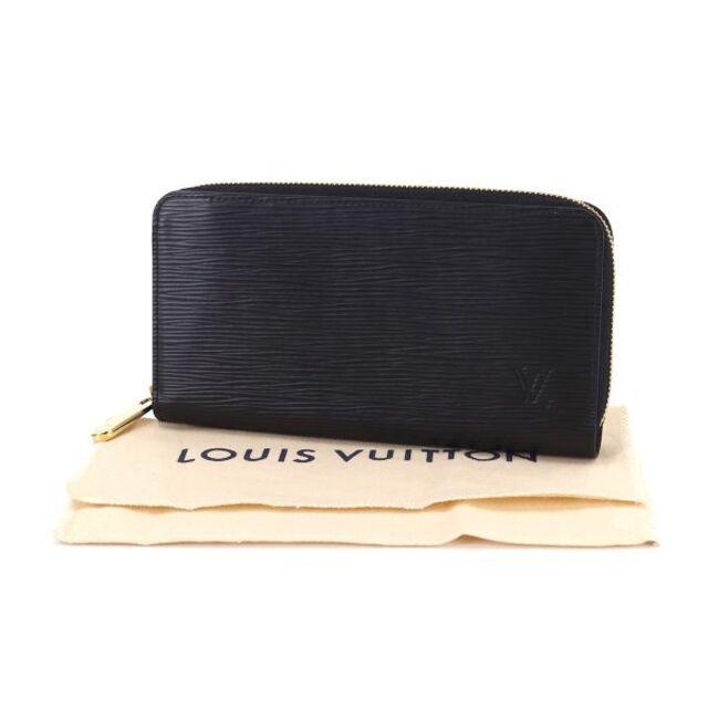 未使用 展示品 ルイ ヴィトン LOUIS VUITTON エピ ジッピー ウォレット ラウンドファスナー 長財布 レザー ノワール M68755 RFID VLP 90180269