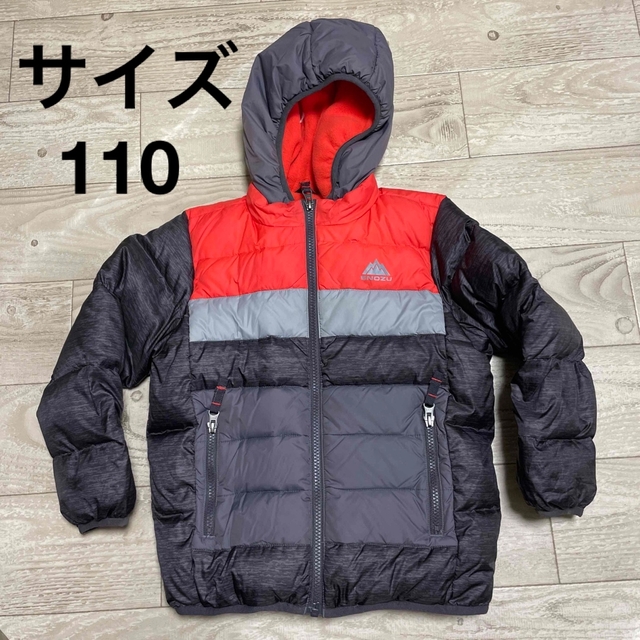 サイズ110   ダウンジャケット キッズ/ベビー/マタニティのキッズ服男の子用(90cm~)(ジャケット/上着)の商品写真