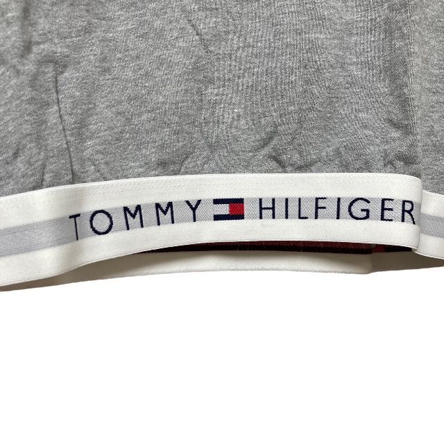 TOMMY HILFIGER(トミーヒルフィガー)のTOMMY HILFIGER S Grey パーカースウェット レディースのトップス(トレーナー/スウェット)の商品写真