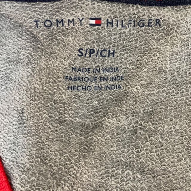 TOMMY HILFIGER(トミーヒルフィガー)のTOMMY HILFIGER S Grey パーカースウェット レディースのトップス(トレーナー/スウェット)の商品写真