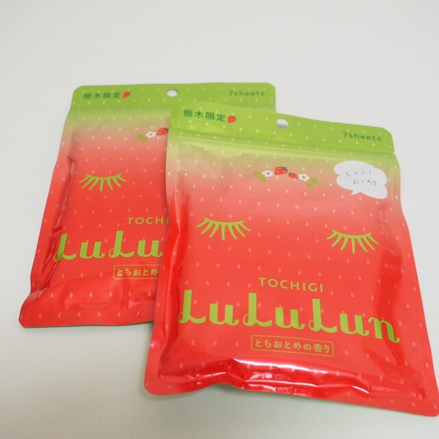 LuLuLun(ルルルン)のLuLuLun(ルルルン)　栃木限定　7枚×2パック コスメ/美容のスキンケア/基礎化粧品(パック/フェイスマスク)の商品写真