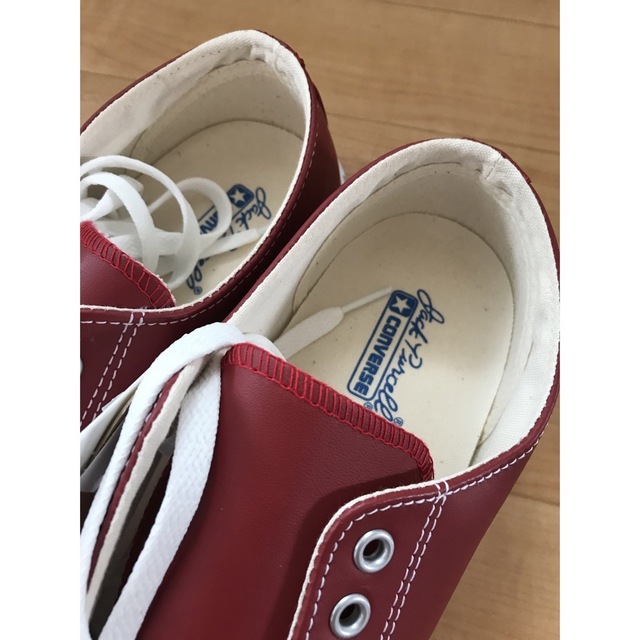 新品 26.5cm CONVERSE JACKPURCELL LEA RED 4