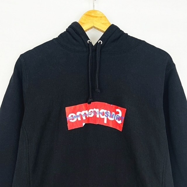 SUPREME Comme Des Garcons Box Logo パーカー 喜ばれる誕生日 ...