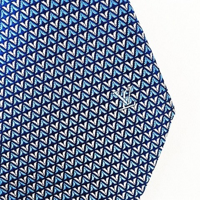 LOUIS VUITTON - LOUIS VUITTON クラヴァット ダイヤモンドブイ シルク