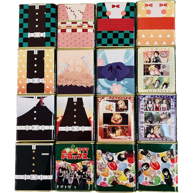 鬼滅の刃×サクマドロップス 第2弾コラボコンプリートの通販 by 鬼滅の刃×サクマドロップス 第2弾コラボコンプリートの通販 by