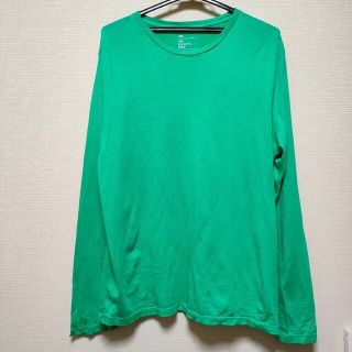 ギャップ(GAP)のgap　ギャップカジュアル　メンズ　紳士　ロンT　グリーン　カラー　長袖トップス(Tシャツ/カットソー(七分/長袖))