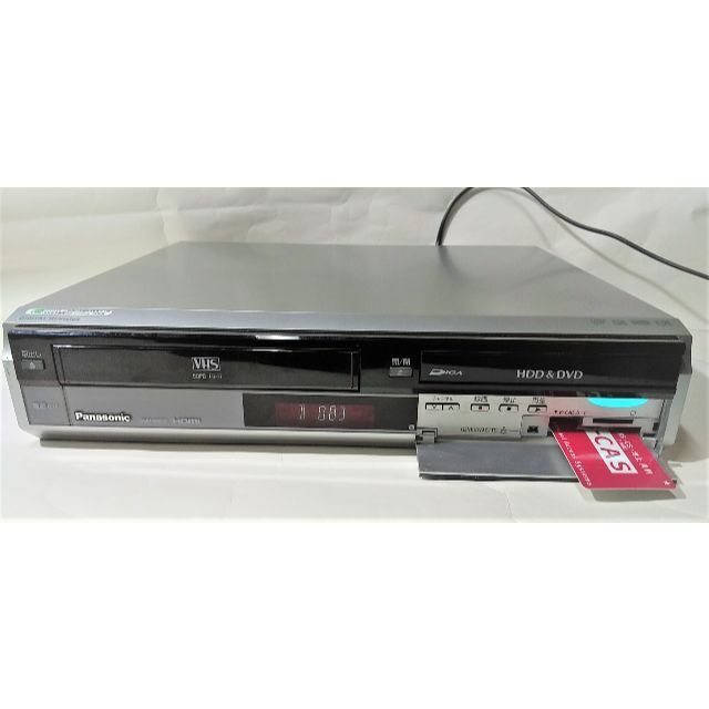 中古】パナソニック 250GB DVDレコーダー 賑々しい VHSビデオ一 中古】パナソニック 250GB DVDレコーダー 賑々しい VHSビデオ一