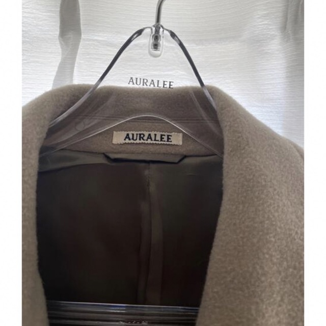 AURALEE(オーラリー)のAURALEE CASHMERE WOOL MOSSER BIG COAT メンズのジャケット/アウター(ステンカラーコート)の商品写真