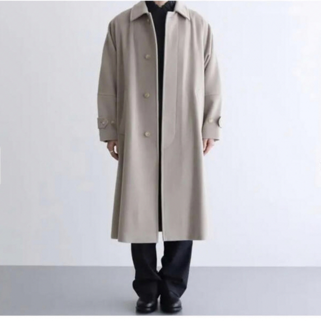 AURALEE CASHMERE WOOL MOSSER BIG COAT