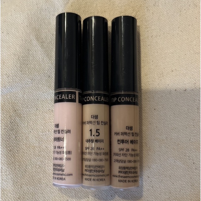 the saem(ザセム)のthe SAEM COVER PERFECTION TIP CONCEALER  コスメ/美容のベースメイク/化粧品(コンシーラー)の商品写真