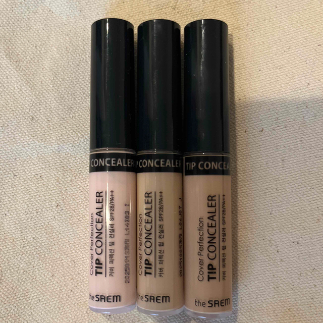 the saem(ザセム)のthe SAEM COVER PERFECTION TIP CONCEALER  コスメ/美容のベースメイク/化粧品(コンシーラー)の商品写真