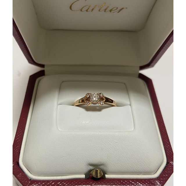 期間限定お値下げ】カルティエ Cartier バレリーナ ソリテール 指輪 ...