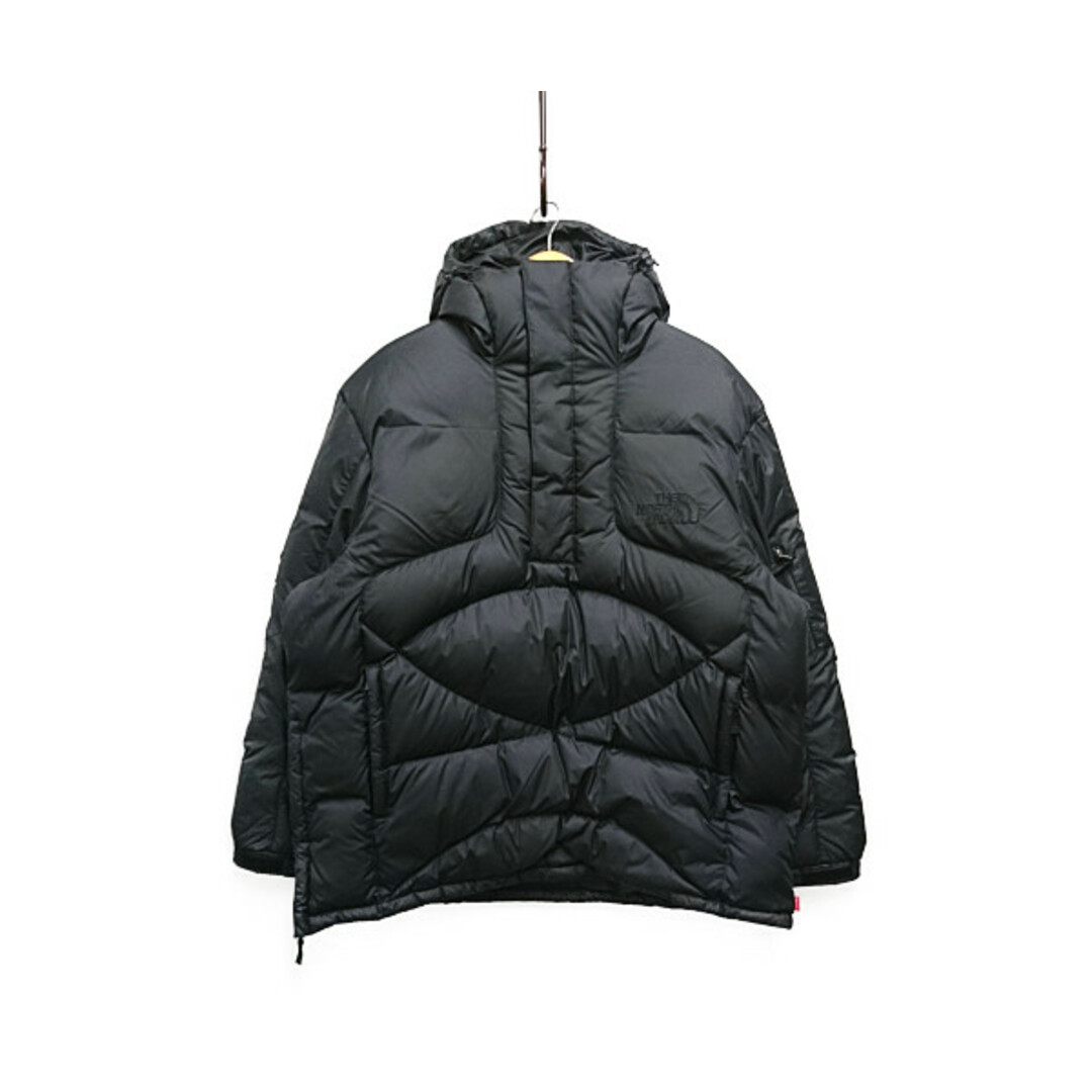 SUPREME×THE NORTH FACE ノースフェイス 22AW 800-Fill Half Zip Hooded Pullover ダウンジャケット 黒 サイズXXL 正規品 / 30055