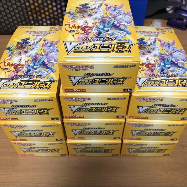 ベストセラー ポケモンカード VSTAR ユニバース 10box シュリンクなし