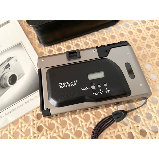 京セラ(キョウセラ)の※最終値下げ※【美品】【貴重な後期型】CONTAX T3 フィルムカメラ スマホ/家電/カメラのカメラ(フィルムカメラ)の商品写真