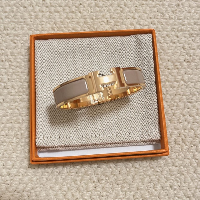 Hermes - 【新品・未使用】エルメス クリックH バングル マロン