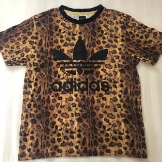 アディダス(adidas)のアディダス　レオパード　Tシャツ　半袖(Tシャツ/カットソー(半袖/袖なし))