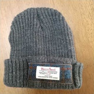 ハリスツイード(Harris Tweed)の子供用 ニットキャップ ニット帽 Harris Tweed(帽子)