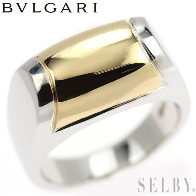 超安い】 BVLGARI - ブルガリ K18YG/WG リング トロンケット リング