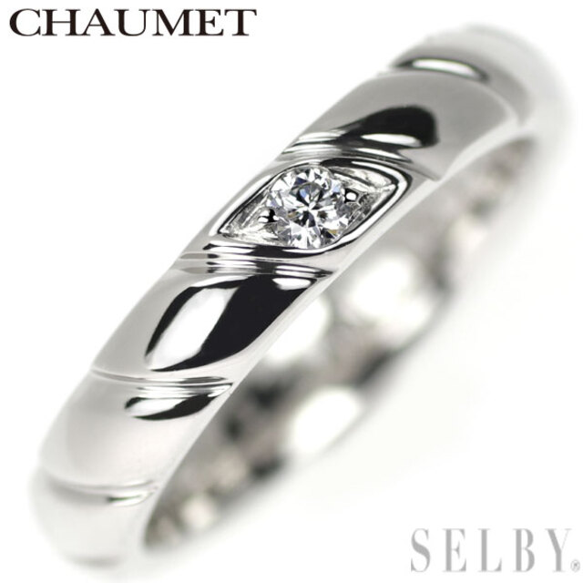 消費税無し CHAUMET - ショーメ Pt950 ダイヤモンド リング トルサード