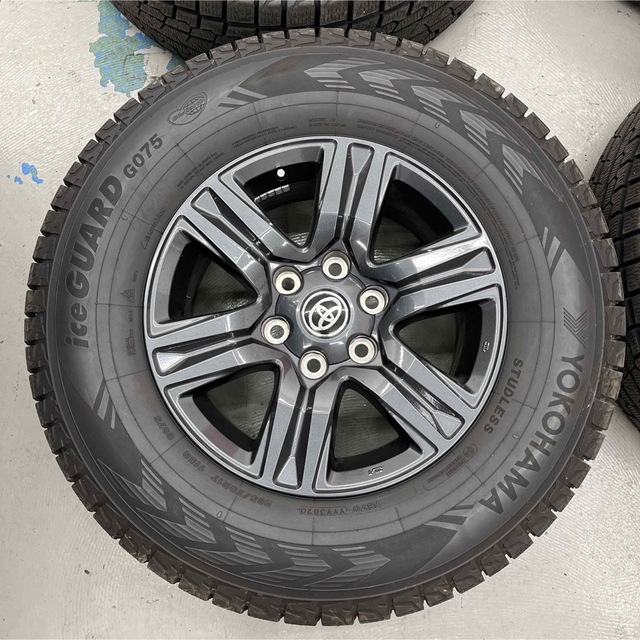 トヨタ - トヨタハイラックス純正アルミ付スタッドレスタイヤ265/70R17