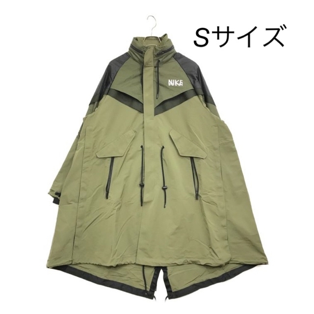 激安超安値 - sacai ナイキ NIKEトレンチジャケット カーキ S sacai