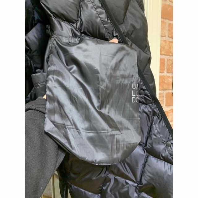 UNIQLO(ユニクロ)のウルトラライトダウンリラックスコート　ブラック　XL レディースのジャケット/アウター(ダウンコート)の商品写真