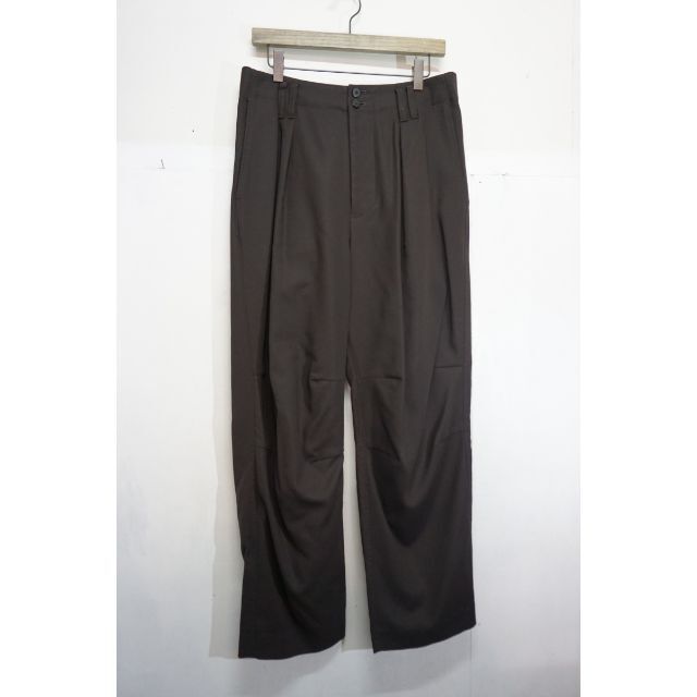 美品22AW URUウル 1TUCK PANTS タックパンツ127N▲