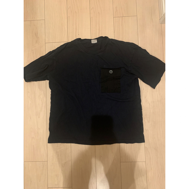 GU(ジーユー)のGU　コットンビッグT ポケモン ネイビー　5分袖　XL メンズのトップス(Tシャツ/カットソー(半袖/袖なし))の商品写真
