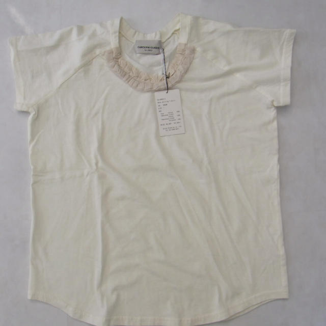CAROLINA GLASER(カロリナグレイサー)のCAROLINA カロリナグレイサー Ｔシャツ レディースのトップス(Tシャツ(半袖/袖なし))の商品写真