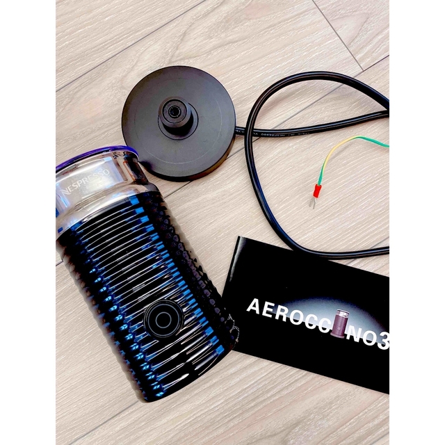 NESPRESSO(ネスプレッソ)のNespresso AEROCCINO3 エアロチーノ　ミルクフォーマー スマホ/家電/カメラの調理家電(調理機器)の商品写真