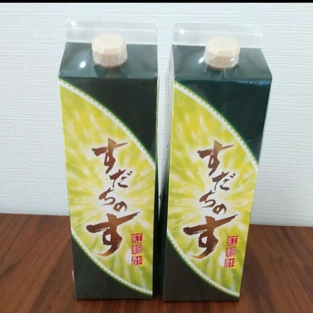 すだちの酢 赤麹酢 2個セット 食品/飲料/酒の健康食品(その他)の商品写真