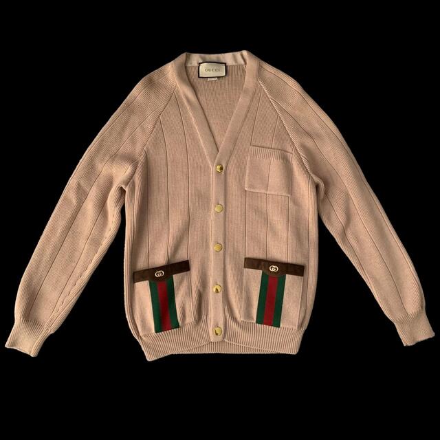 正規販売店】 Gucci - 国内正規品 メンズ S 626349 ベージュ ウェブ付