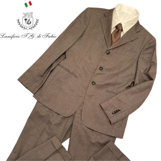 ロロピアーナ(LORO PIANA)の【美品】lanificio di tollegno カシミア混スーツ　M(セットアップ)