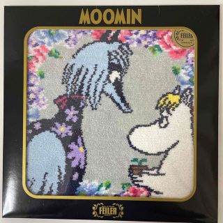 フェイラー(FEILER)の新品FEIRER✖️MOOMIN｜ハンカチ25×25｜フローレンス＆ハナウマ(キャラクターグッズ)