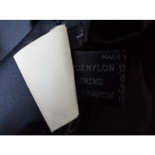 PRADA - プラダPRADAナイロンセミロングブルゾンジャケット濃紺フード