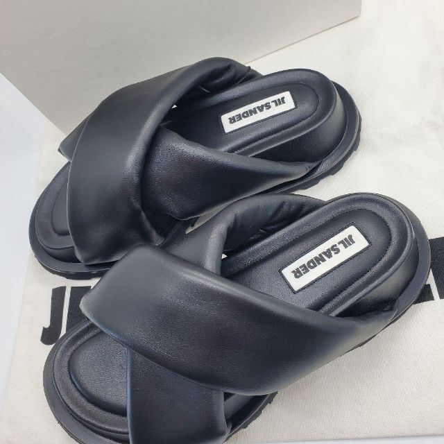 ☆人気商品☆JIL SANDER プラットフォームサンダル 24.5cm ビッグ割引