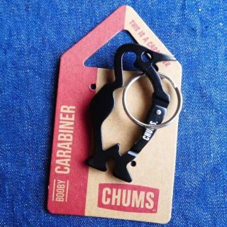 チャムス(CHUMS)のCHUMS Booby Carabiner CH62-1192 Black 新品(キーホルダー)