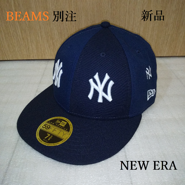 NEW ERA - 【限定】NEW ERA × BEAMS 別注 クレイジーパネル キャップ【レア】
