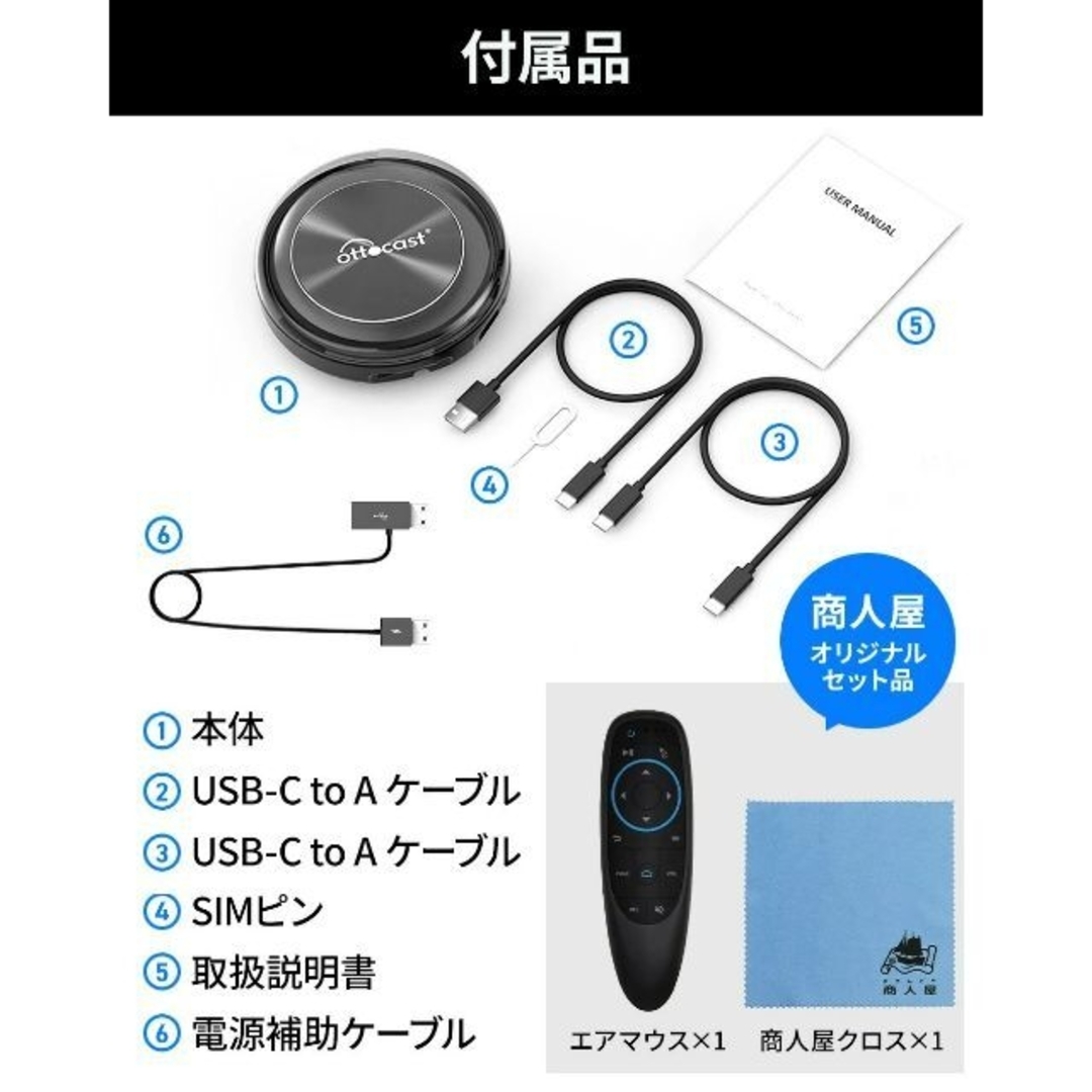 正規品・最新版】オットキャスト OTTOCAST PICASOU2 | www