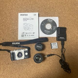 ペンタックス(PENTAX)のPENTAX Q10 レンズ2本セット(ミラーレス一眼)