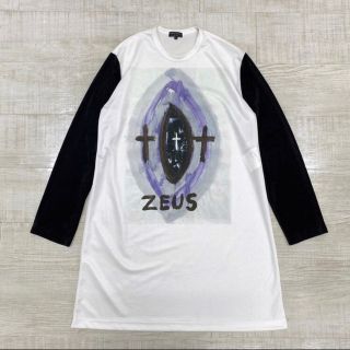 コムデギャルソンオムプリュス(COMME des GARCONS HOMME PLUS)の19aw ギャルソン オム プリュス ZEUS 異素材 ドッキング カットソー(Tシャツ/カットソー(七分/長袖))