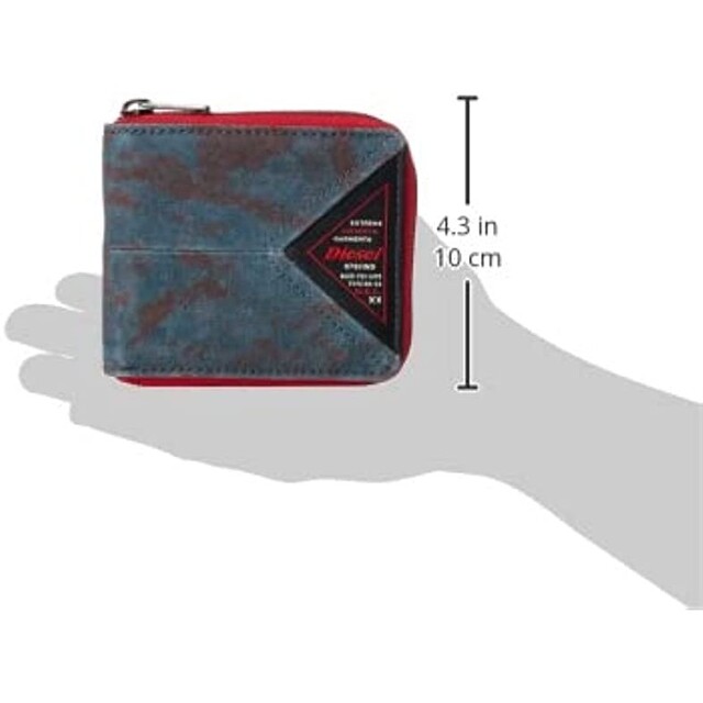 DIESEL(ディーゼル)のDIESEL ディーゼル 折り財布 インディゴブルー メンズのファッション小物(折り財布)の商品写真