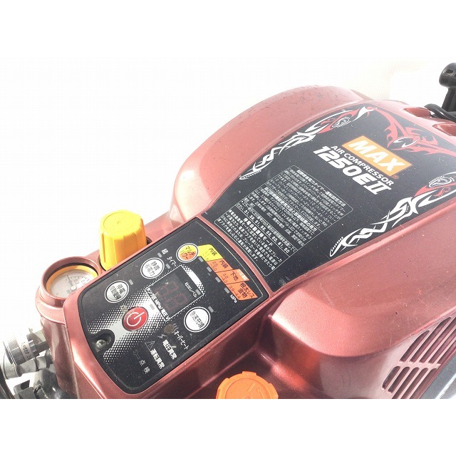 ☆中古品☆MAX マックス 常圧2 高圧2 エアコンプレッサー AK ☆中古品☆MAX マックス 常圧2 高圧2 エアコンプレッサー AK