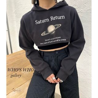 WHO'S WHO gallery - 新品 WHO'S WHO gallery SATURN RETURNパーカーの