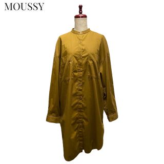 マウジー(moussy)の【moussy】スタンドカラーシャツ　ブラウス　マウジー(シャツ/ブラウス(長袖/七分))