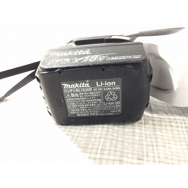 ☆美品☆ makita マキタ 充電式クリーナー CL282FD バッテリー1個(18V3.0Ah)付き サイクロンアタッチメント付き 66599