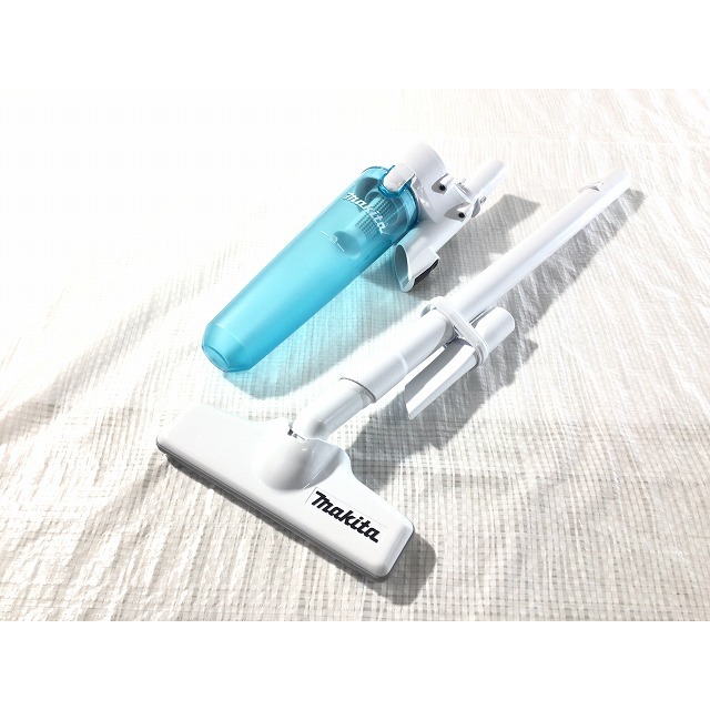 ☆美品☆ makita マキタ 充電式クリーナー CL282FD バッテリー1個(18V3.0Ah)付き サイクロンアタッチメント付き 66599