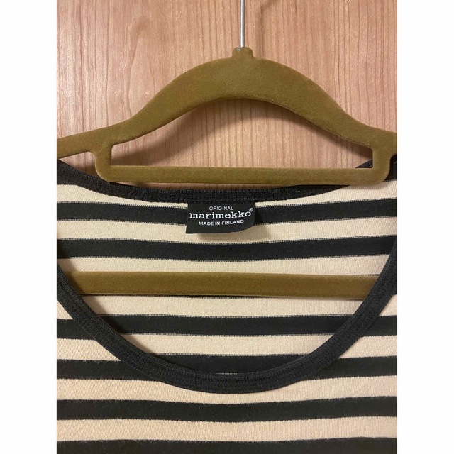 marimekko(マリメッコ)のマリメッコ　ボーダーロンT レディースのトップス(Tシャツ(長袖/七分))の商品写真