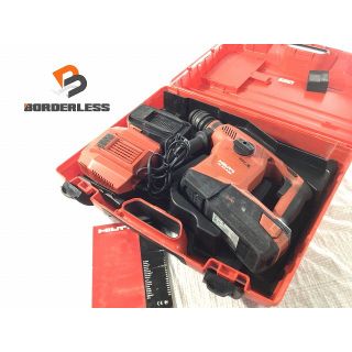 ☆品☆HILTI ヒルティ 36V 充電式ロータリーハンマードリル TE30-A36 バッテリー2個(5.2Ah 9.0Ah) ケース付 60506